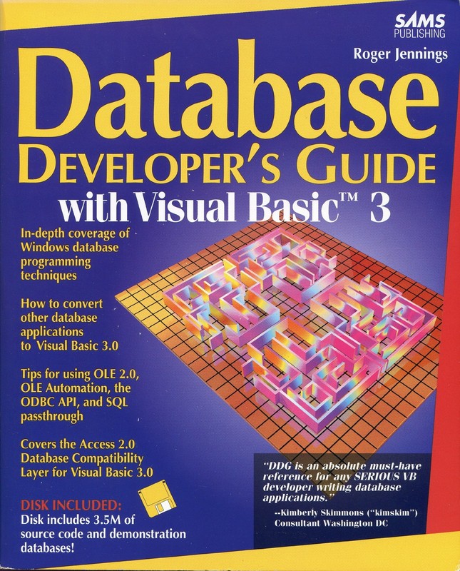 Database Developer’s Guide With Visual Basic 3/Book and Disk