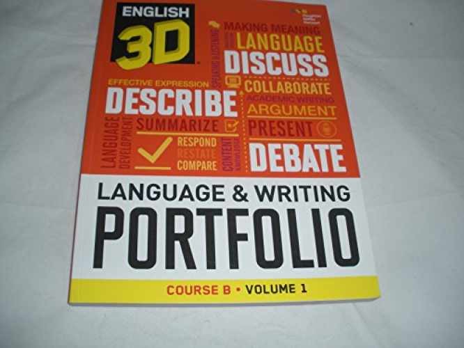 English 3D Language & – Paperback, by Houghton Miffin Harcourt – Very Good
