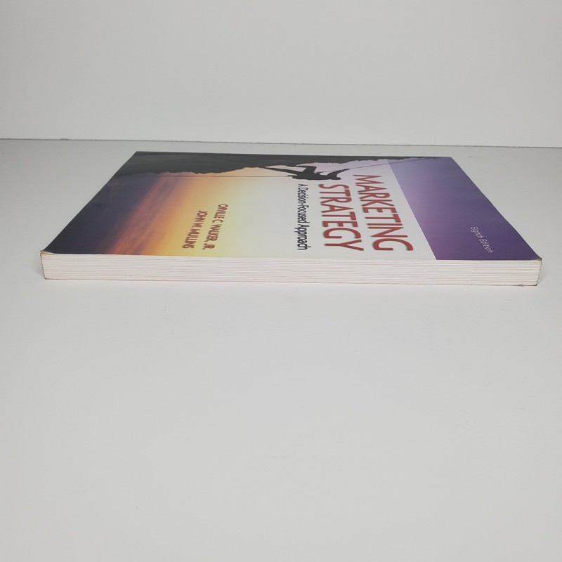 Marketing Strategy A Decision Focused Approach Irwin Marketing 8th Edition Good gallery