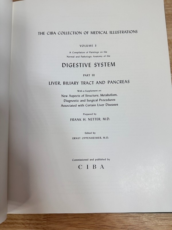 The CIBA Collection Of Medical Illustrations Volume 3 Digestive System 1964 gallery
