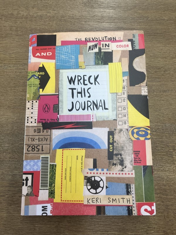 Wreck This Journal: Now in Color by Keri Smith (2017, Trade Paperback)