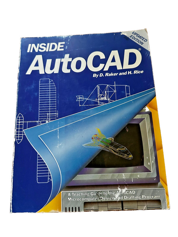 INSIDE AUTOCAD , RAKER AND RICE Book Used