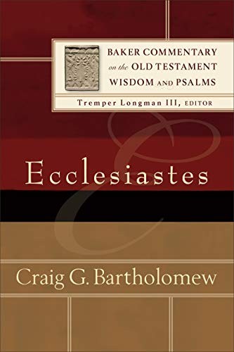 ECCLESIASTES PAPER by Craig G. Bartholomew Paperback Self Help Business