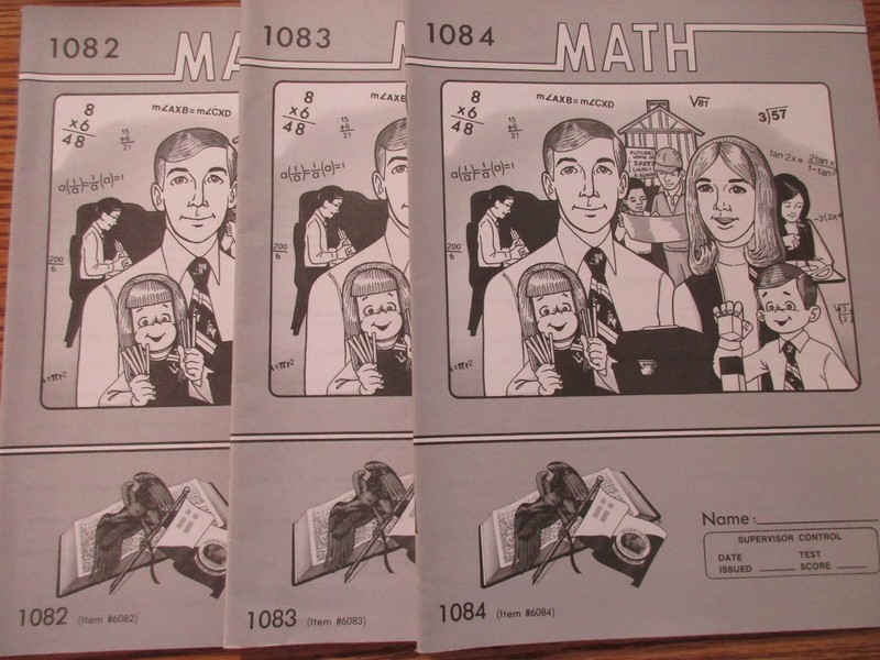 PACES Math 1073-1084 plus Score Keys 1073-1084 (missing one) gallery
