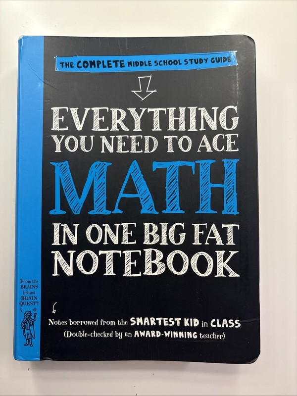 Everything You Need To Ace Math In One Big Fat Notebook (2016)