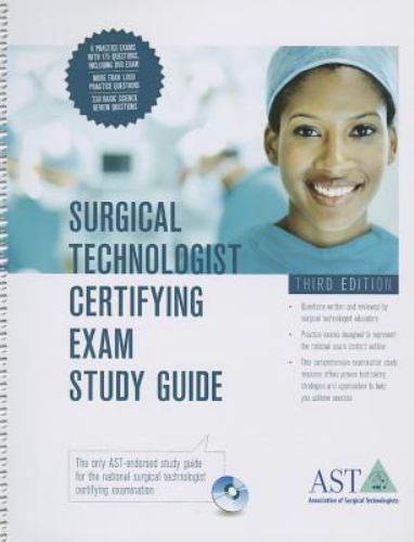 Surg Tech Certifying Exam Study Guide 3rd Ed, USED-Acceptable, AST