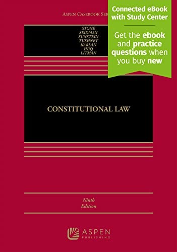 Constitutional Law Connected e – Hardcover – GOOD