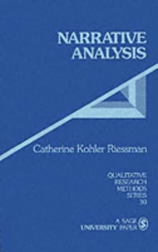 Narrative Analysis (Qualitative Research Me… by Riessman, Catherine Paperback