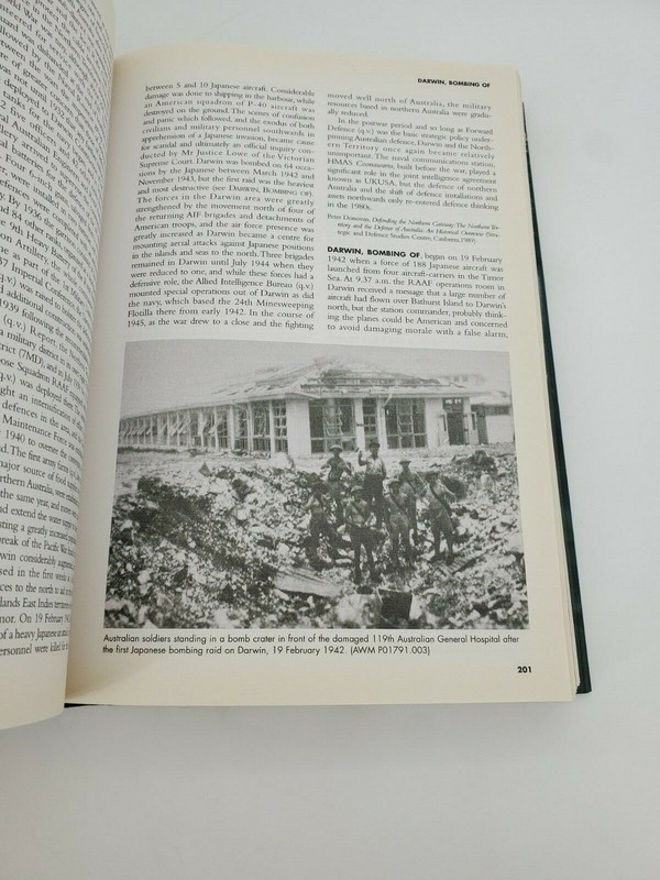 The Oxford Companion to Australian Military History 1995 Hardcover DJ gallery