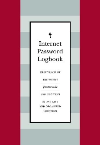 Internet Password Logbook (Red Leatherette) (Hardback) (UK IMPORT)
