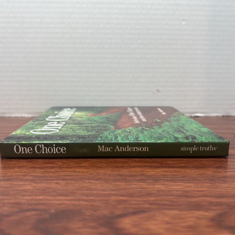 One Choice By Mac Anderson Simple Truths gallery