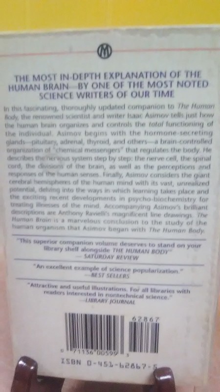 The Human Brain : Its Capacities and Functions by Isaac Asimov(Fc9-3-B) gallery