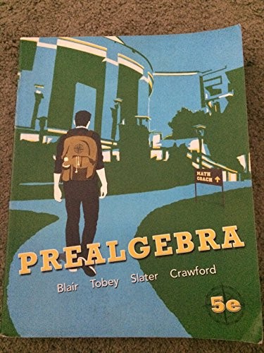 Prealgebra – GOOD