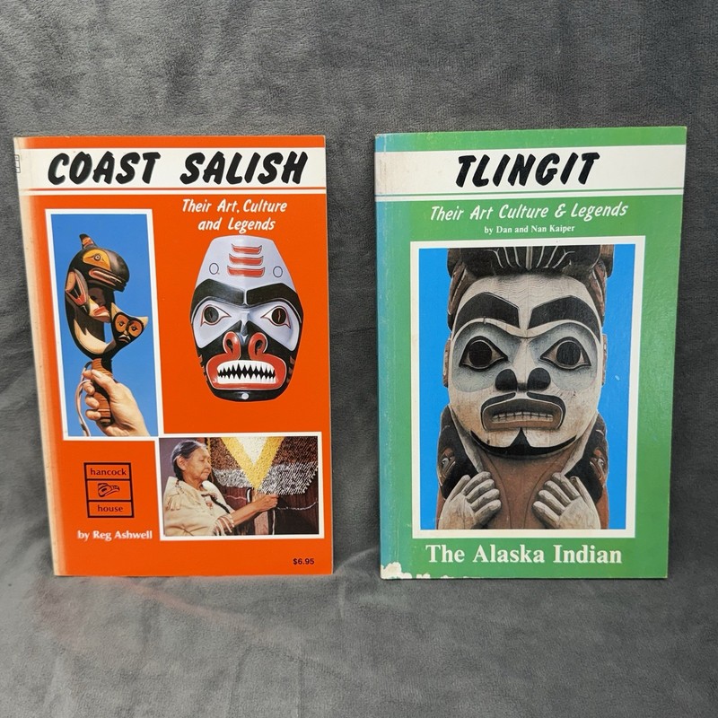 Vintage Lot of 6 PNW Native American Art & Culture Book Totem Poles & Legends gallery