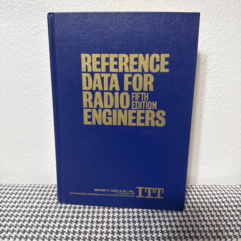 Reference Data For Radio Engineers Fifth Edition