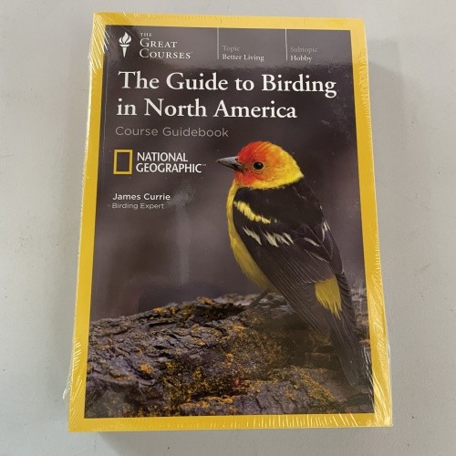 The National Geographic Guide to Birding in North America dvd new great course..