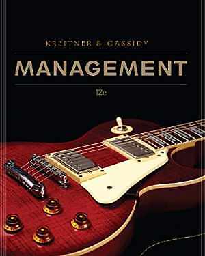 Management – Hardcover, by Kreitner Robert Cassidy Charlene – Acceptable
