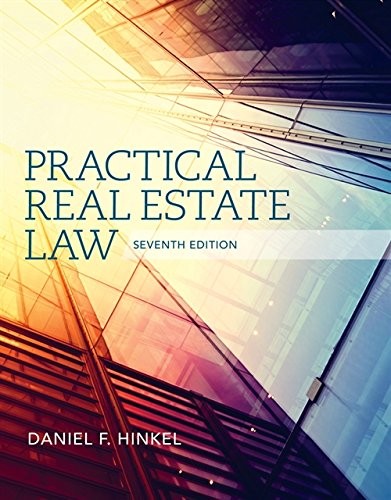 PRACTICAL REAL ESTATE LAW By Daniel F. Hinkel – Hardcover