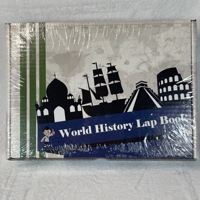 World History II Lap Book Kit InquisiKids HH30 Homeschool Curriculum NIB