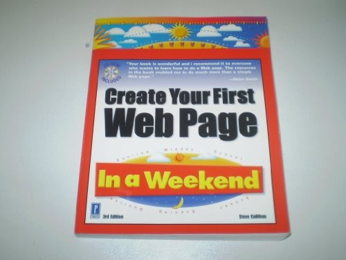Creating Your First Web Page i – VERY GOOD
