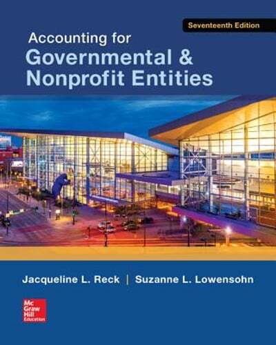 Accounting for Governmental & Nonprofit Entities by Jacqueline Reck: Used