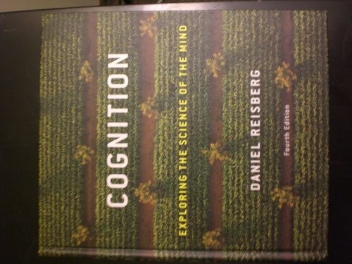 Cognition – Exploring the Science o…, Reisberg, Danie