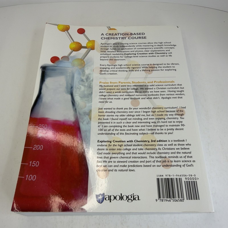 EXPLORING CREATION WITH CHEMISTRY - Paperback, by Plourde - Very Good gallery