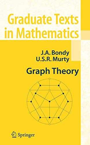 Graph Theory (Graduate Texts in – Hardcover, by Bondy Adrian; Murty – Good