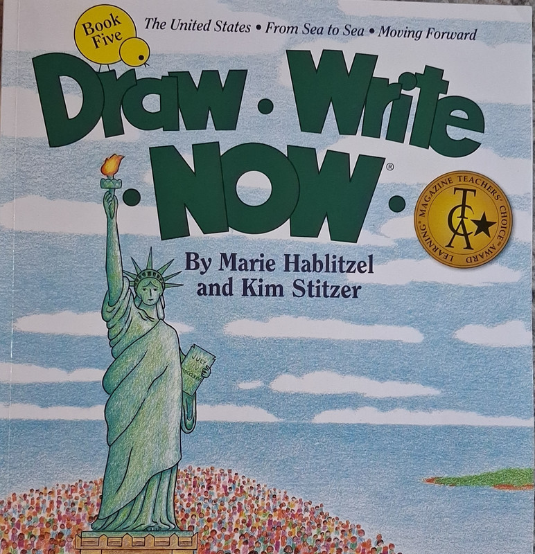 Draw Write Now Book Five Hablitzel Stitzer Art Handwriting Textbook Elementary