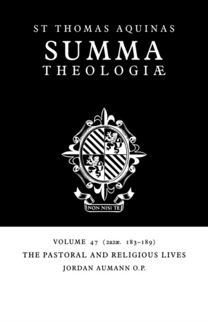Aquinas – Pastoral and Religious Lives 2a2ae. 183-189 – paperback or – G555z