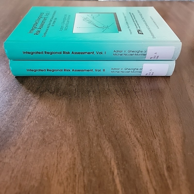 Integrated Regional Risk Assessment 2 Volume Set, Vol 1 & Vol 2 Gheorghe & Nicol gallery