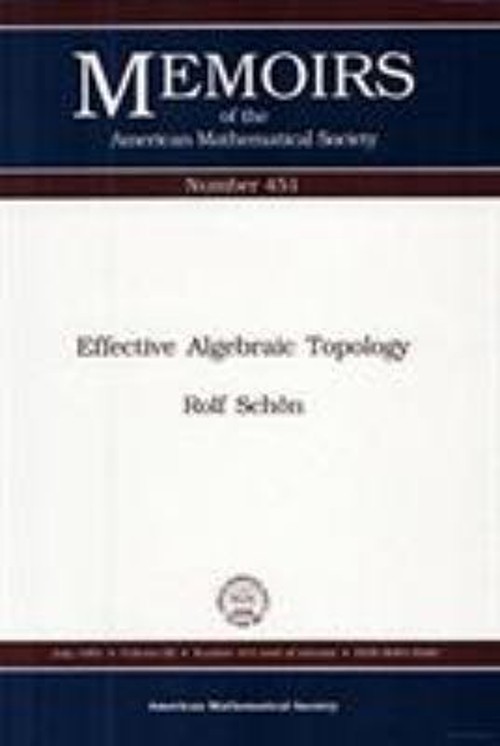 Effective Algebraic Topology Paperback Rolf Schon
