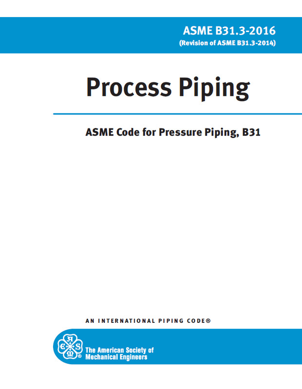 ASME Code for Pressure Piping, Process Piping B31.3-2016 New Stock Free Shipping gallery