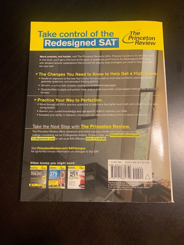 College Test Preparation: 500+ Practice Questions for the New SAT by... gallery