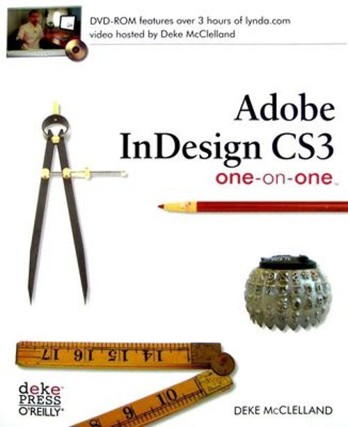 Adobe Indesign CS3 One-On-One Paperback Deke McClelland