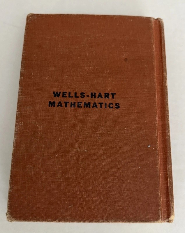 Vintage 1943 Progressive First Algebra Book, 2nd Ed. by Walter W. Hart very good gallery