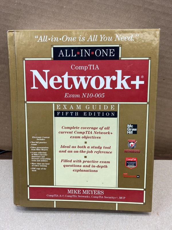 Comptia Network+ Certification All-In-One Exam Guide, 5th Edition (Exam N10-005)