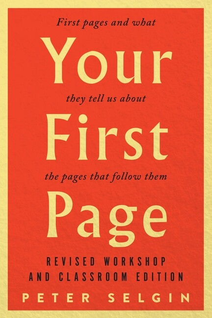 Your First Page: First Pages And What They Tell Us About The Pages That Fol…