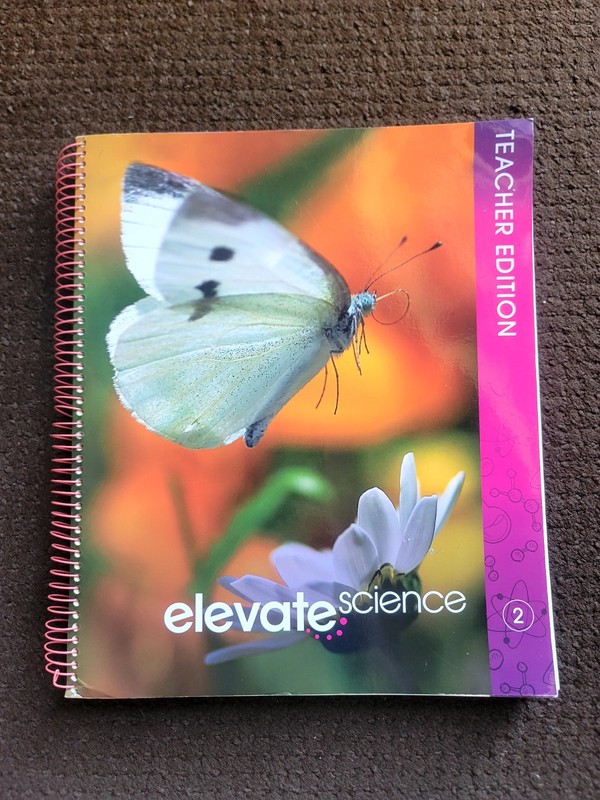Pearson elevateScience Teacher Edition 2 Ring Bound Science Textbook