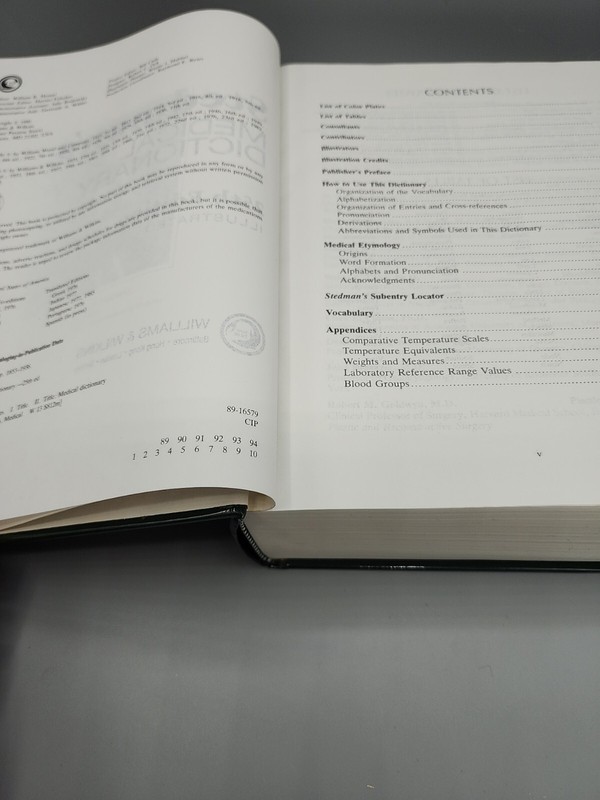 Stedman's Medical Dictionary 25th Edition Illustrated Hardbound 1,784 Pages gallery
