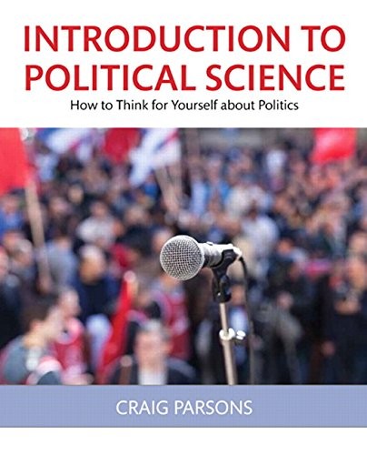Introduction to Political Science Parsons, Craig paperback Very Good