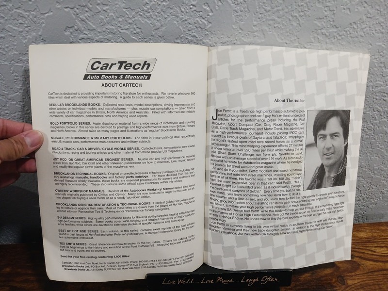 HIGH PERFORMANCE Honda Builders Handbook Vol 1 How to Build & Tune Book Pettitt gallery