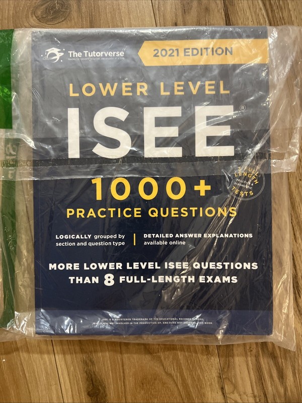Lower Level ISEE: 1000+ Practice Questions (paperback) 2021 Edition