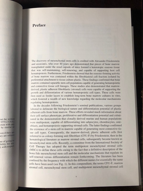 Mesenchymal Stem Cells: Methods & Protocols / Meths in Molec Biol.449 / 2008 gallery