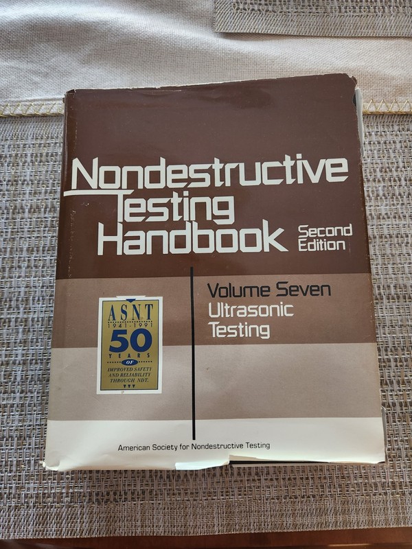 Nondestructive Testing Handbook 2nd Edition Volume 7 Ultrasonic Testing Handbook