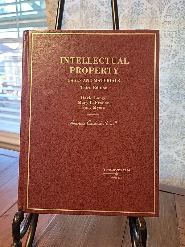 Intellectual Property Cases And Materials Third Edition