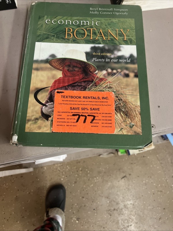 Economic Botany : Plants in Our World by Molly C. Ogorzaly and Beryl B. Simpson