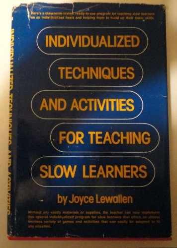 Individualized techniques and – Hardcover, by Lewallen Joyce – Very Good b