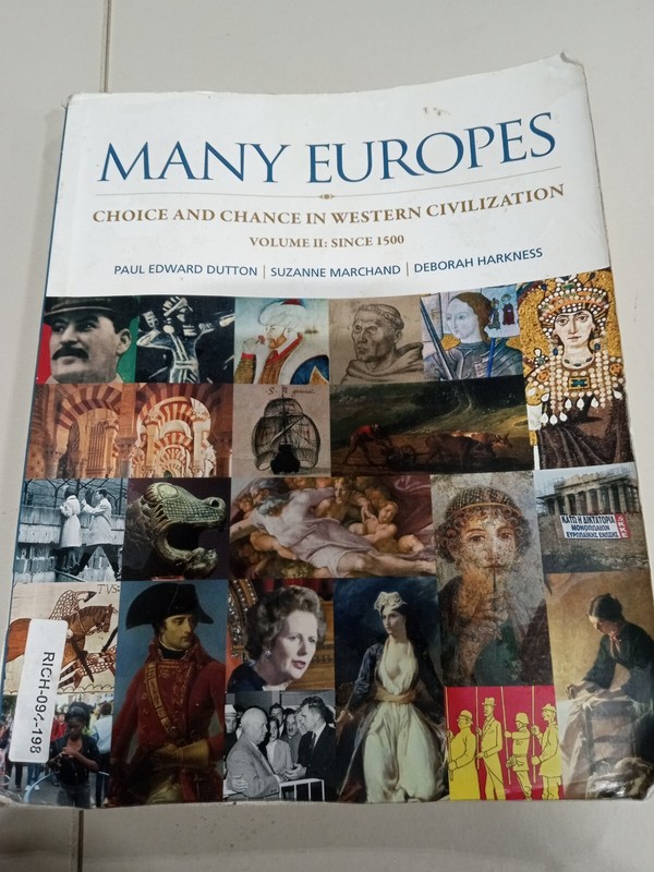 Many Europes: Volume II Vol. II : Choice and Chance in Western Civilization…