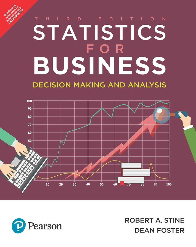 Statistics for Business-Decision Making & Analysisby Stine 3rd ED 9789353940645
